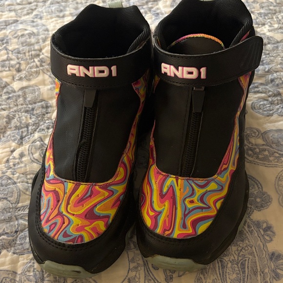 And1 Other - AND1 Kids' Black and Multicolor Sneakers